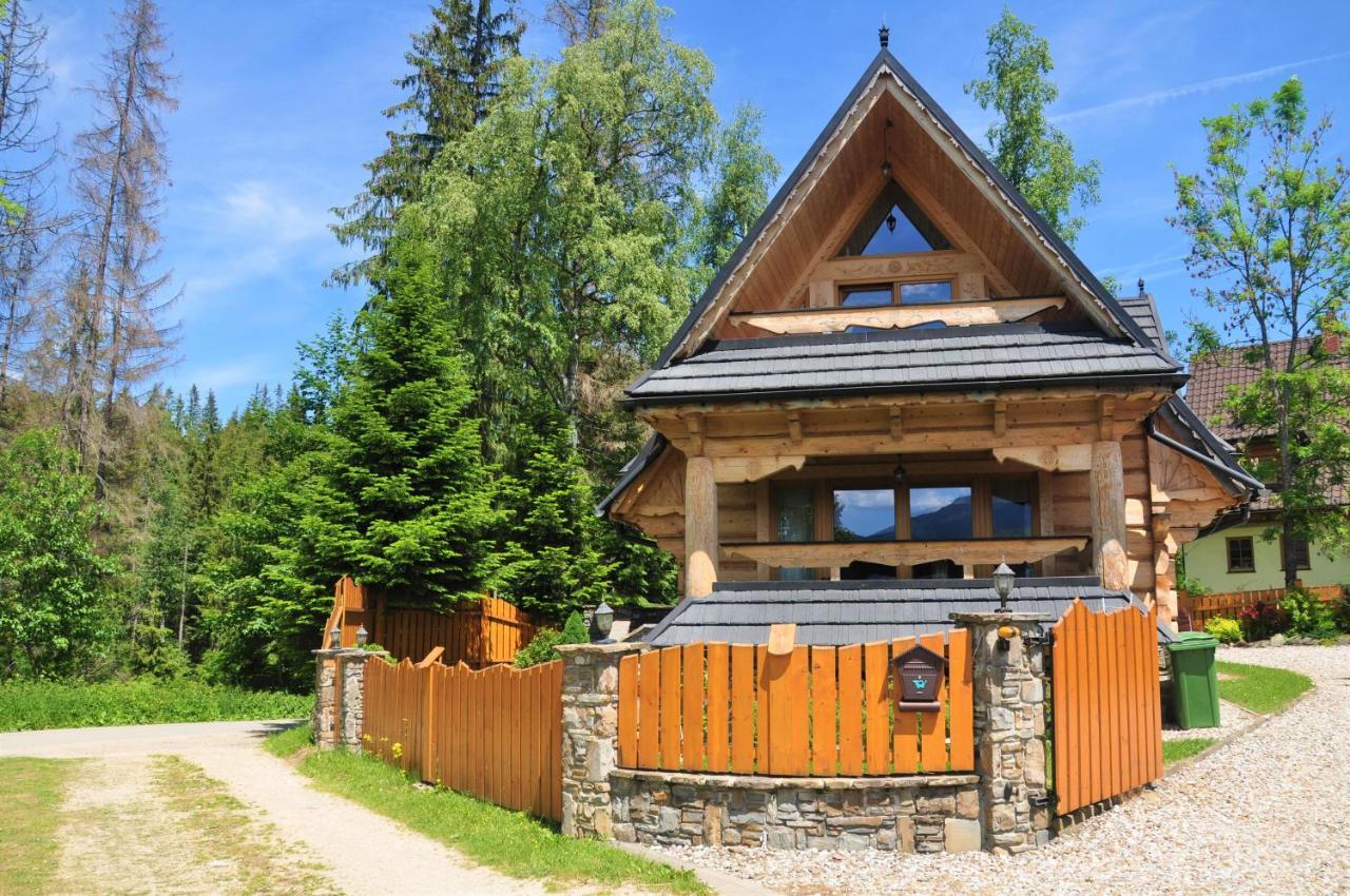 Domek W Roztokach Z Widokiem Na Tatry, Z Sauna Косцелиско Экстерьер фото