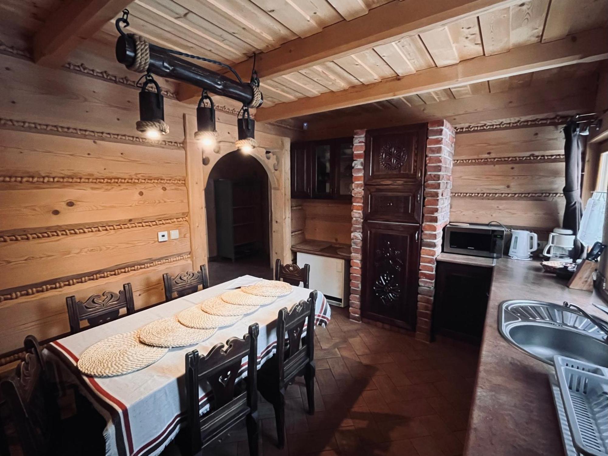 Domek W Roztokach Z Widokiem Na Tatry, Z Sauna Косцелиско Экстерьер фото