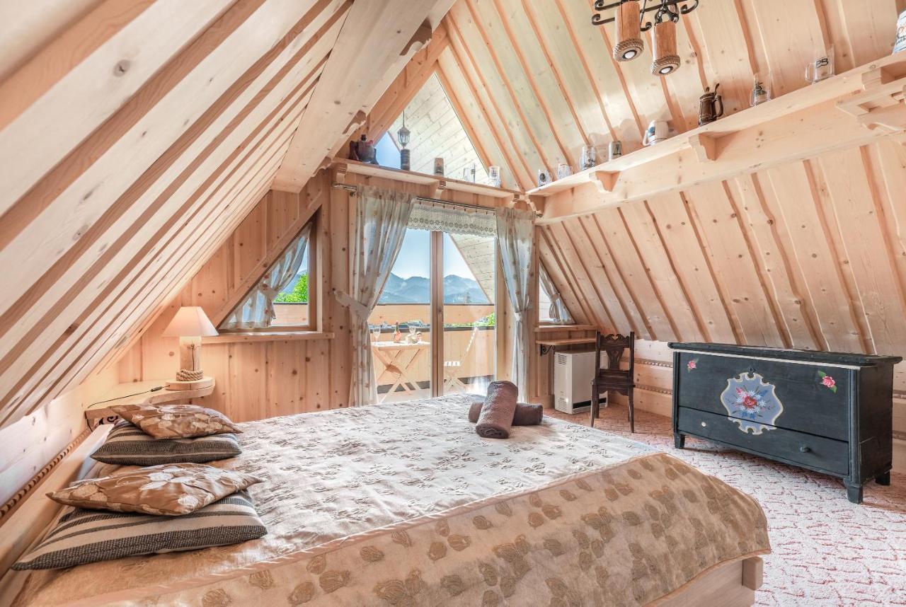 Domek W Roztokach Z Widokiem Na Tatry, Z Sauna Косцелиско Экстерьер фото