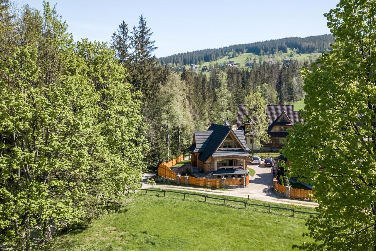 Domek W Roztokach Z Widokiem Na Tatry, Z Sauna Косцелиско Экстерьер фото