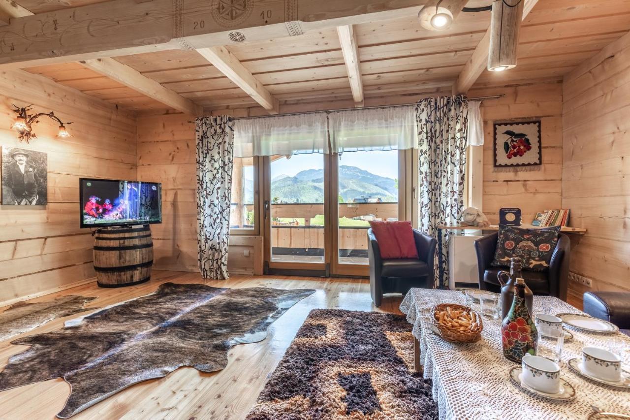 Domek W Roztokach Z Widokiem Na Tatry, Z Sauna Косцелиско Экстерьер фото