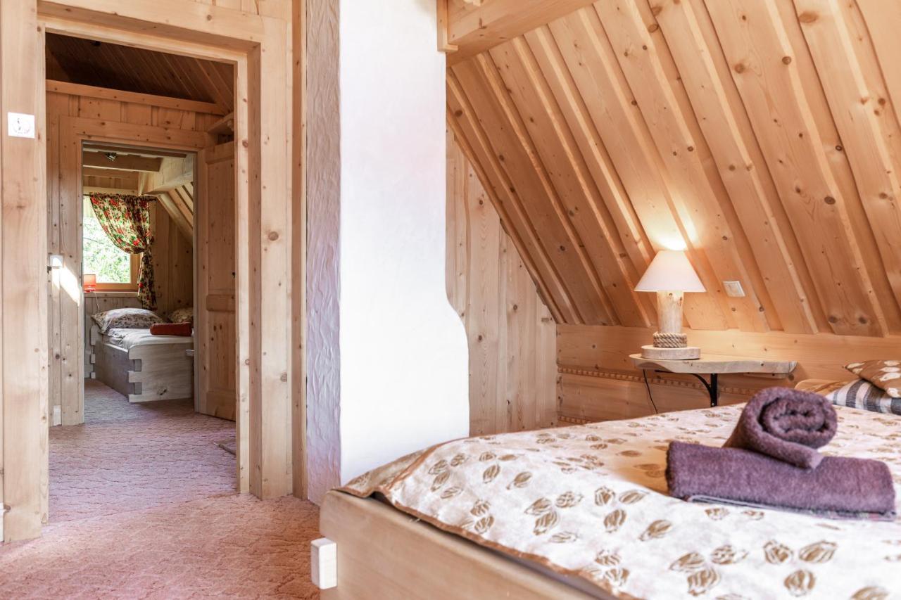 Domek W Roztokach Z Widokiem Na Tatry, Z Sauna Косцелиско Экстерьер фото
