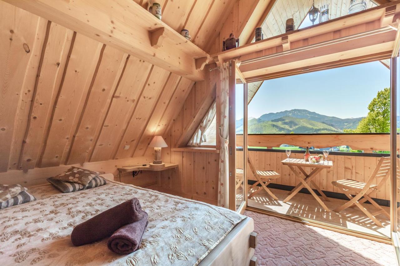 Domek W Roztokach Z Widokiem Na Tatry, Z Sauna Косцелиско Экстерьер фото