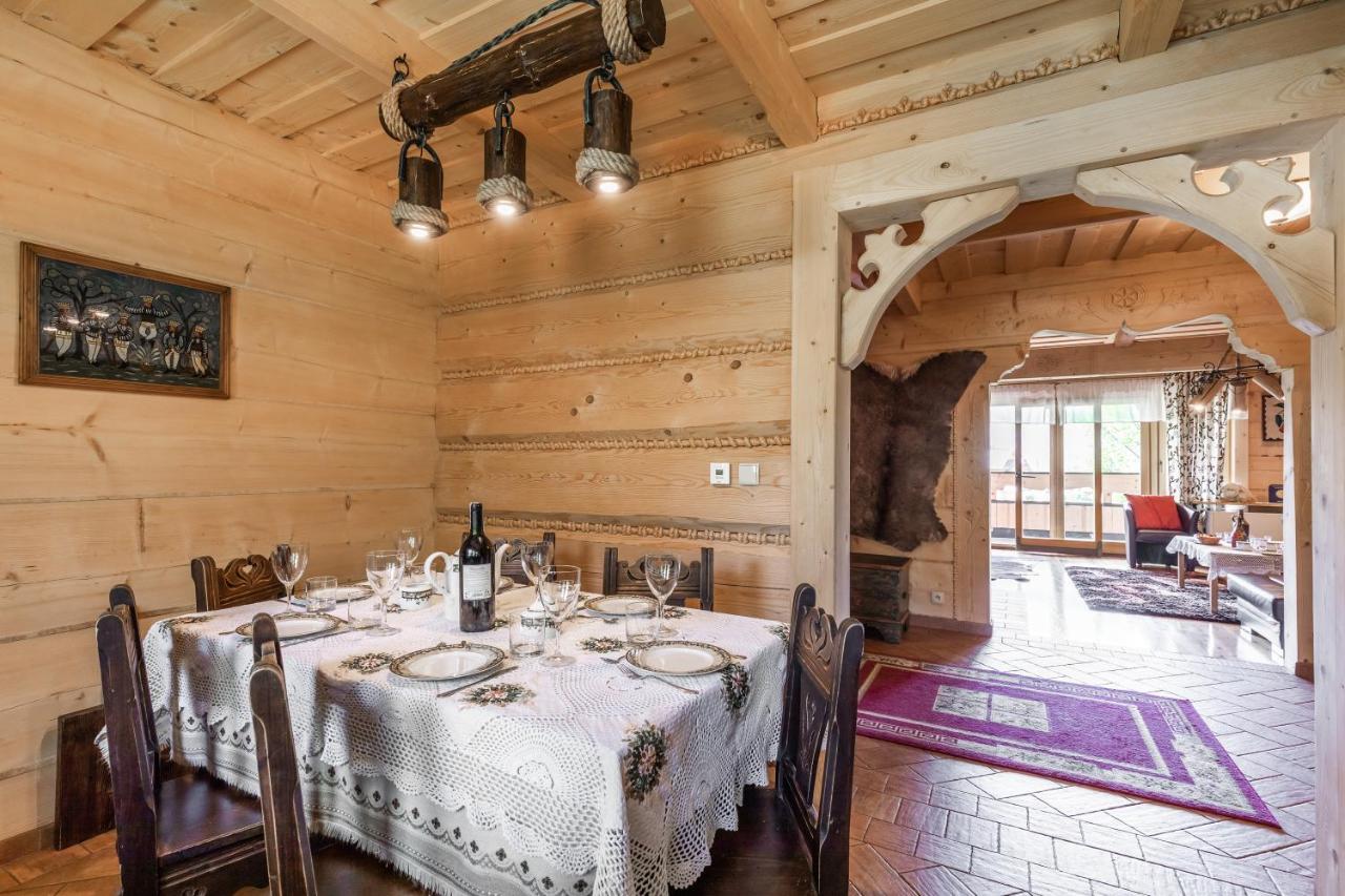 Domek W Roztokach Z Widokiem Na Tatry, Z Sauna Косцелиско Экстерьер фото