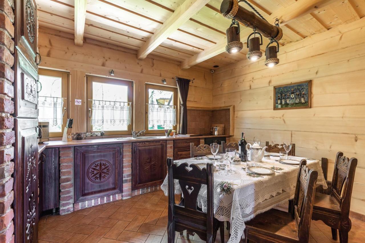 Domek W Roztokach Z Widokiem Na Tatry, Z Sauna Косцелиско Экстерьер фото