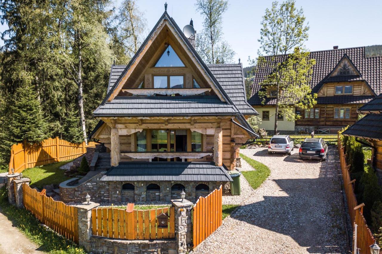 Domek W Roztokach Z Widokiem Na Tatry, Z Sauna Косцелиско Экстерьер фото